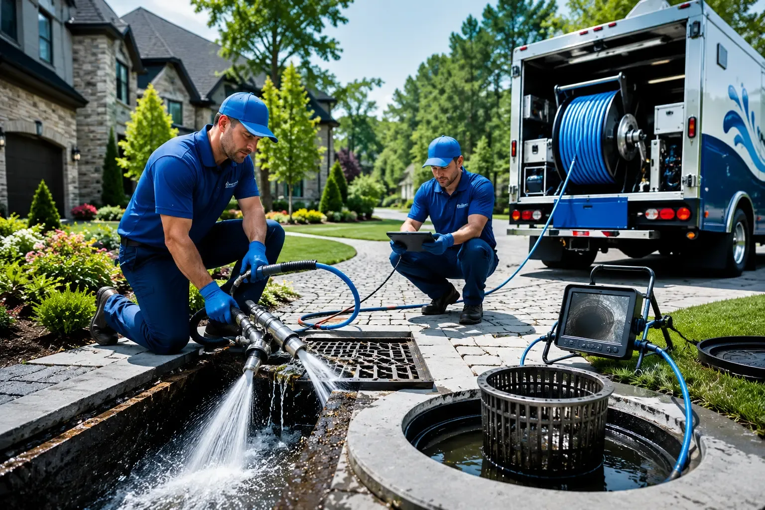 Local outdoor drain cleaning professionals in Bushnell, IL