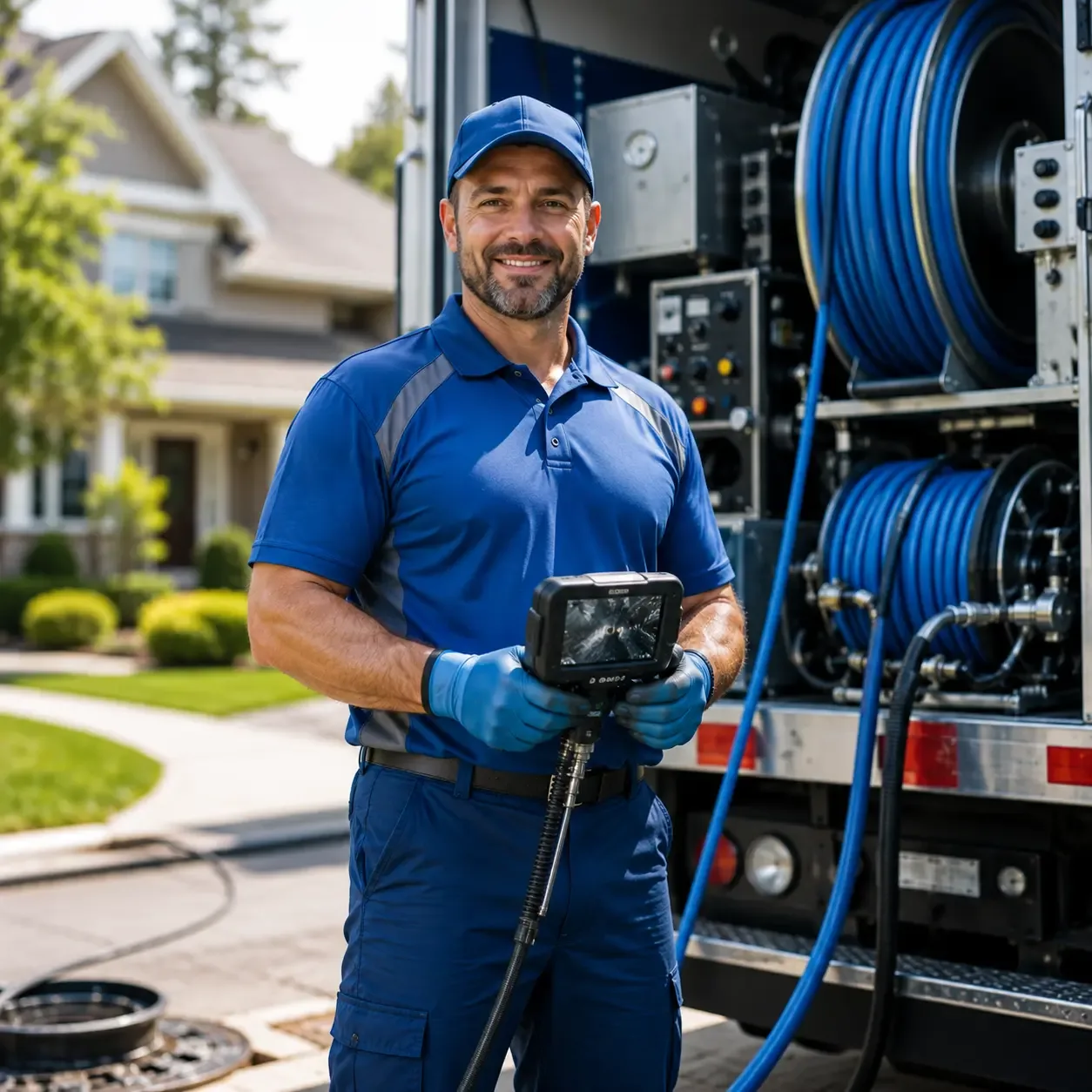 Local outdoor drain cleaning specialists in Bushnell, IL